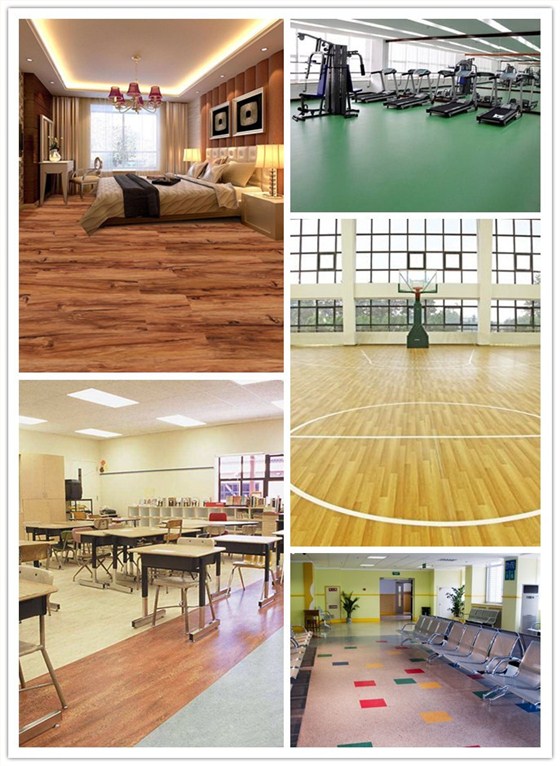 pvc地板滾涂工藝